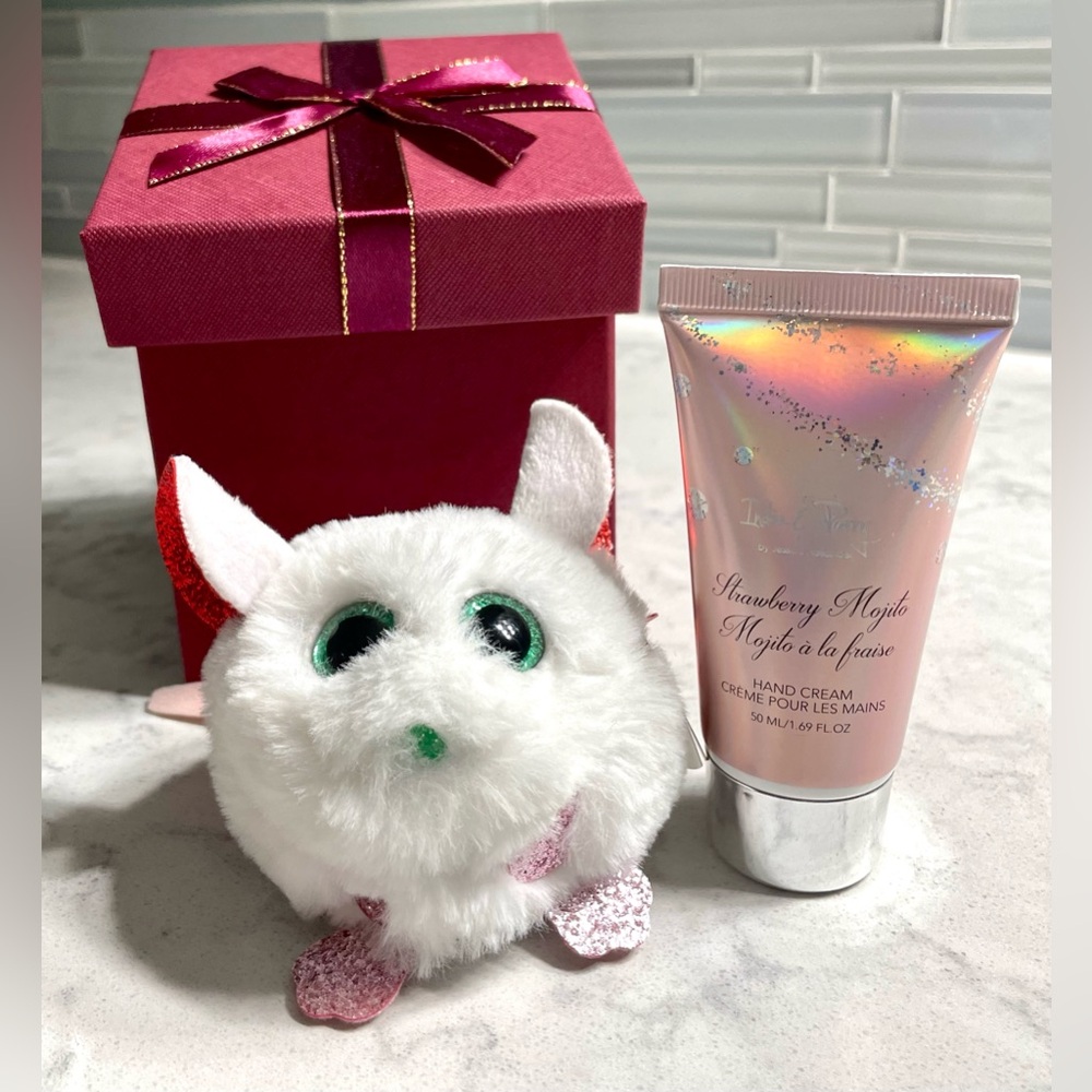 Ty Beanie Ball & Handcream in gift box